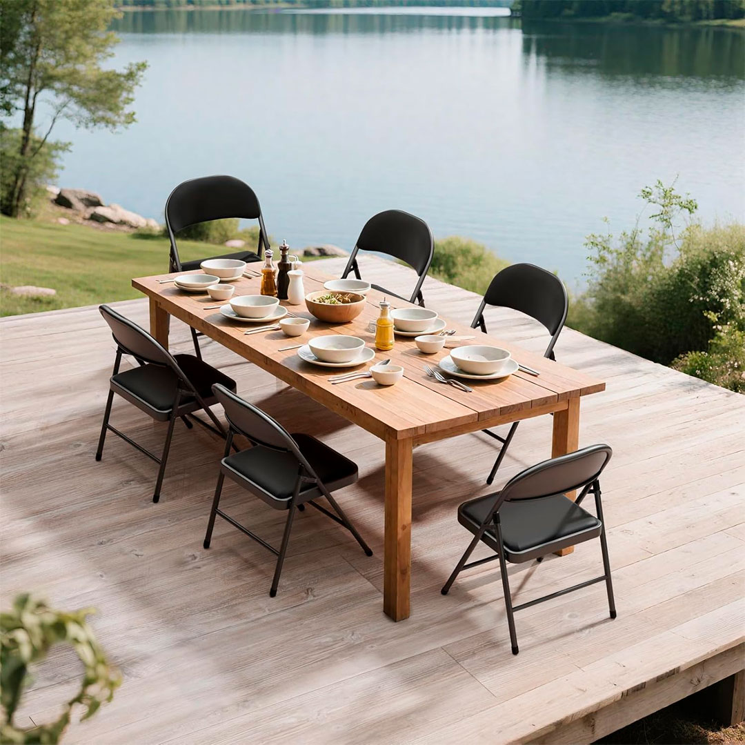 Silla Comedor Plegable Fair x6 - Image 2