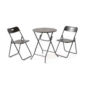 Set Mesa + 2 Sillas Plegables