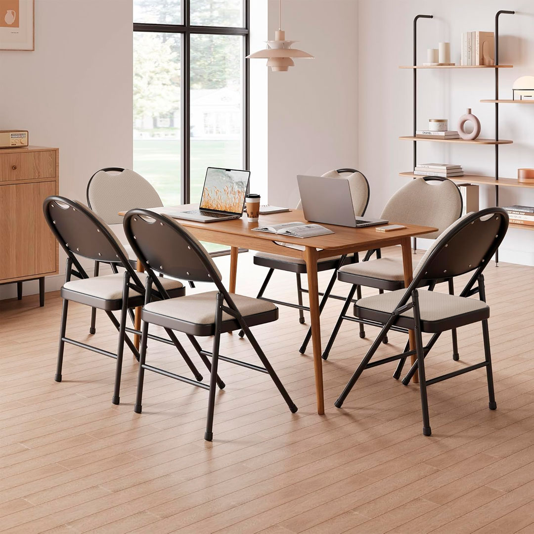 Silla Comedor Plegable x6 - Image 2