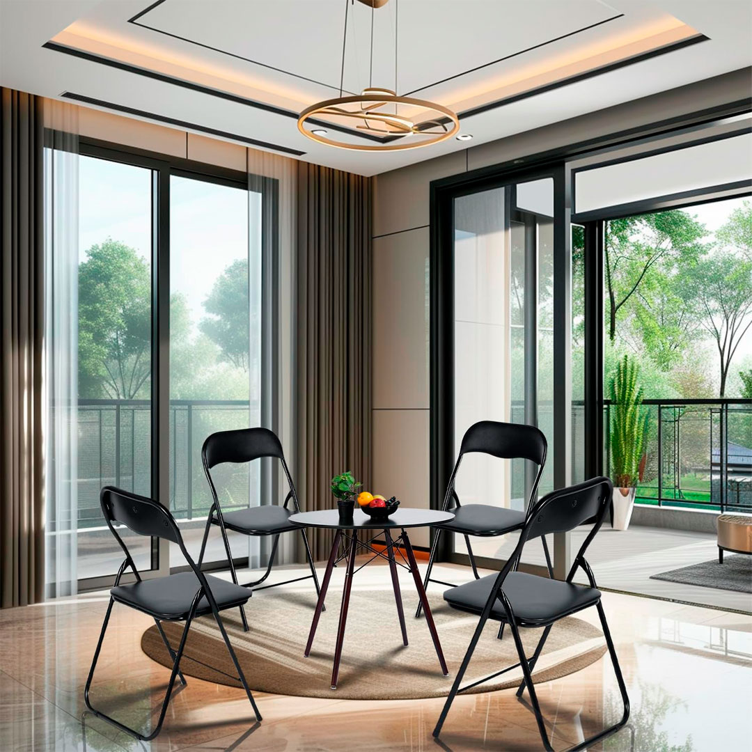 Silla Comedor Plegable x4 - Image 2