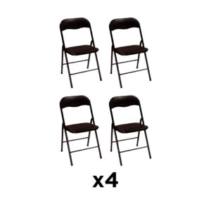 Silla Comedor Plegable x4
