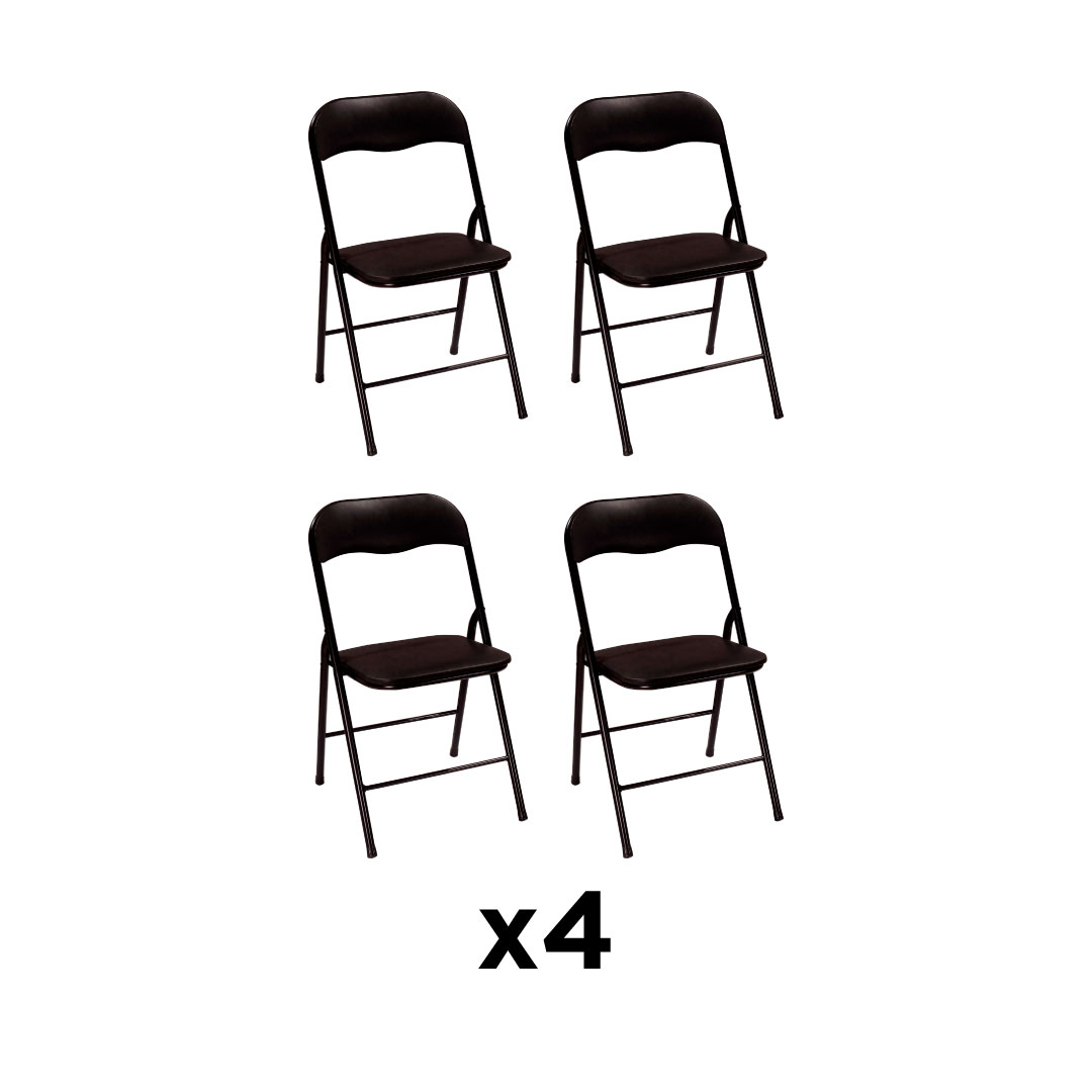 Silla Comedor Plegable x4