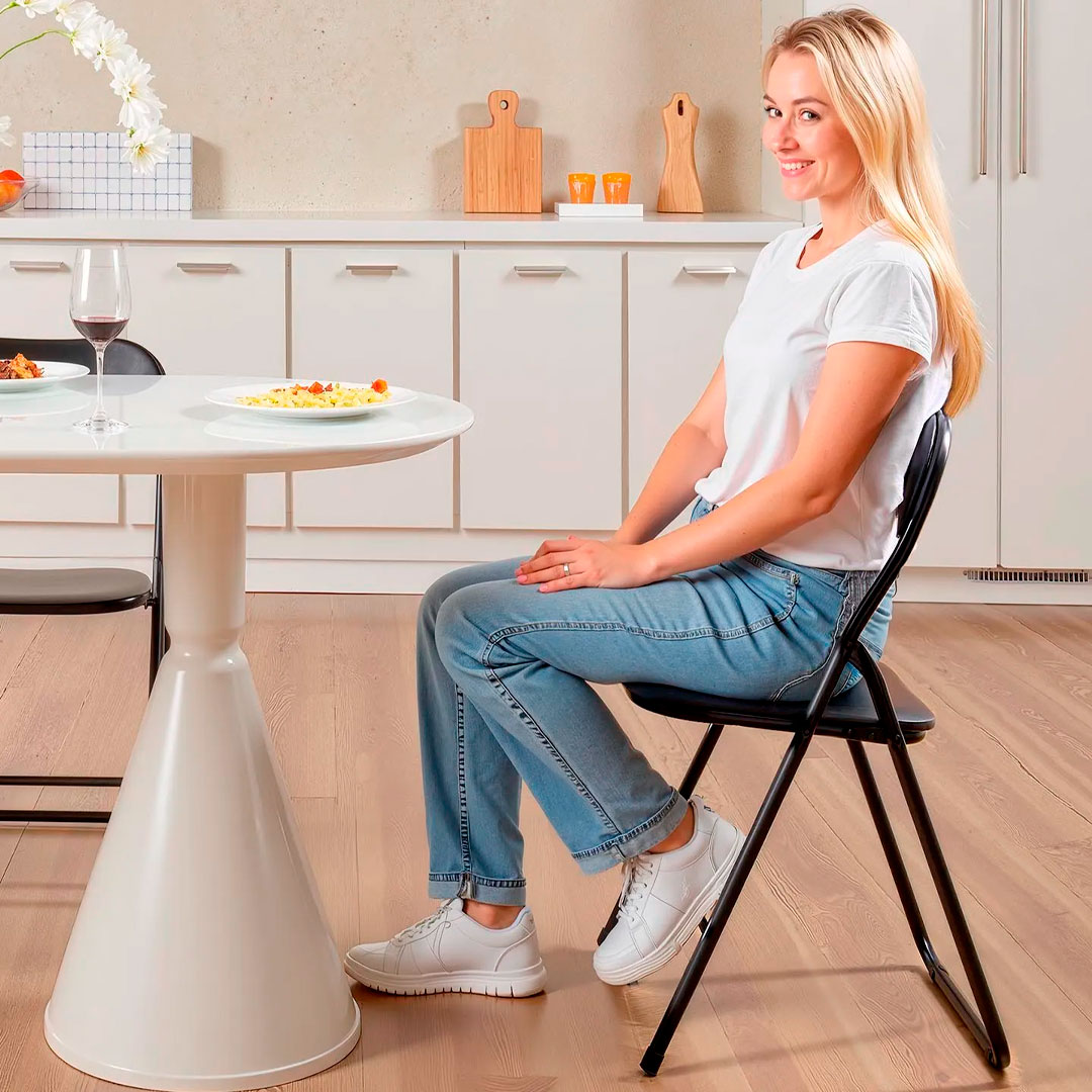 Silla Comedor Plegable x4 - Image 7