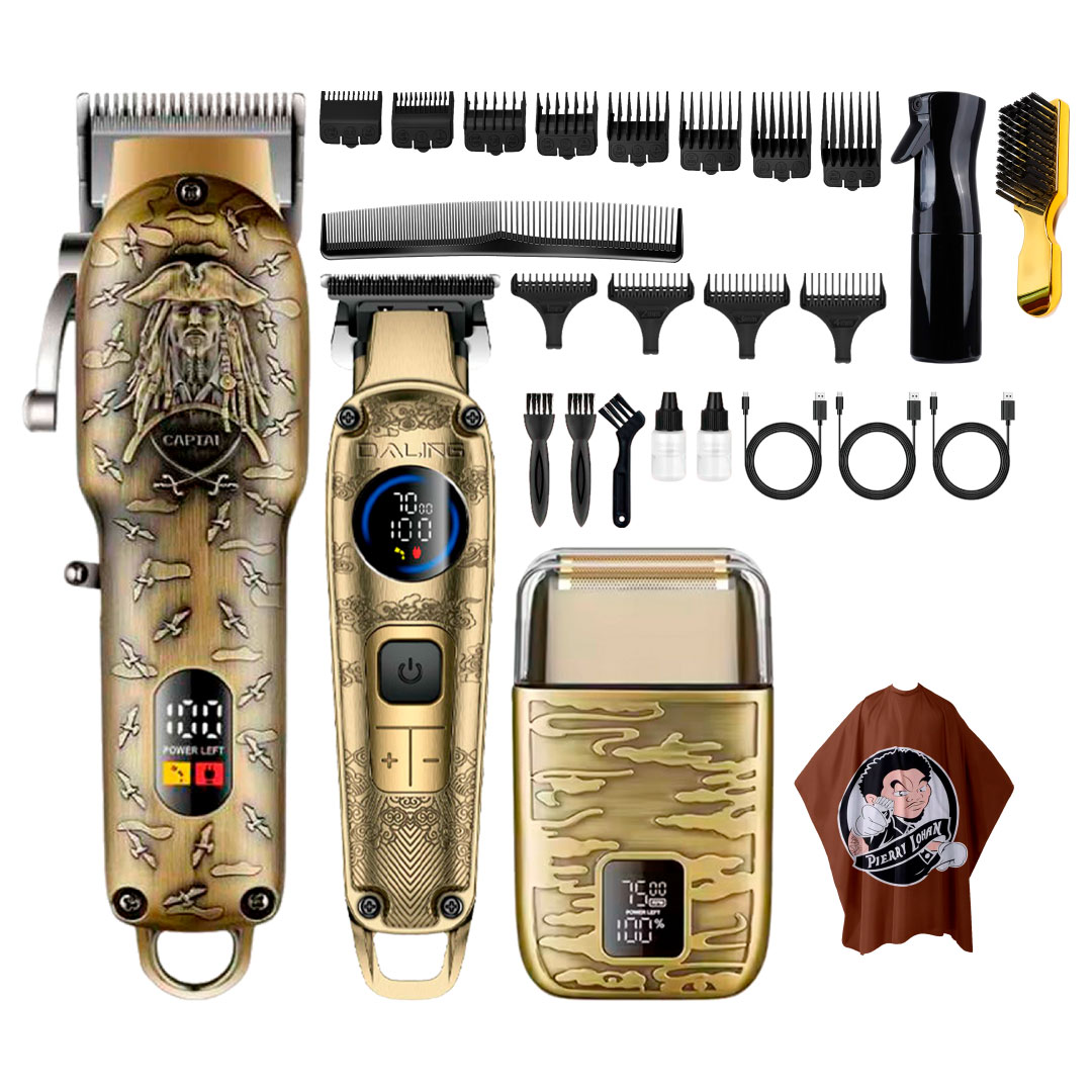 Set Peluquería Barbería Daling Kit 03